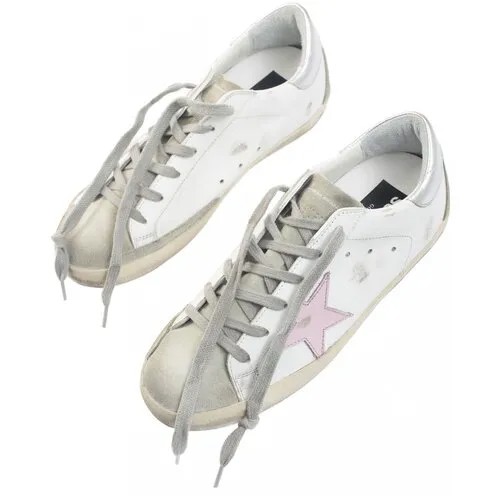 Golden Goose Deluxe Brand Комбинированные кеды Superstar 41
