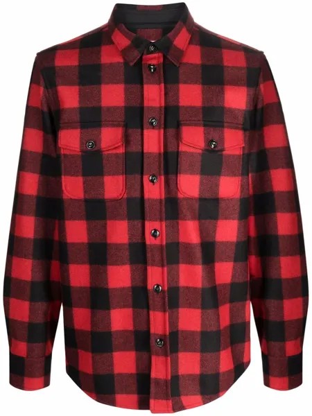 Woolrich checked long-sleeve shirt