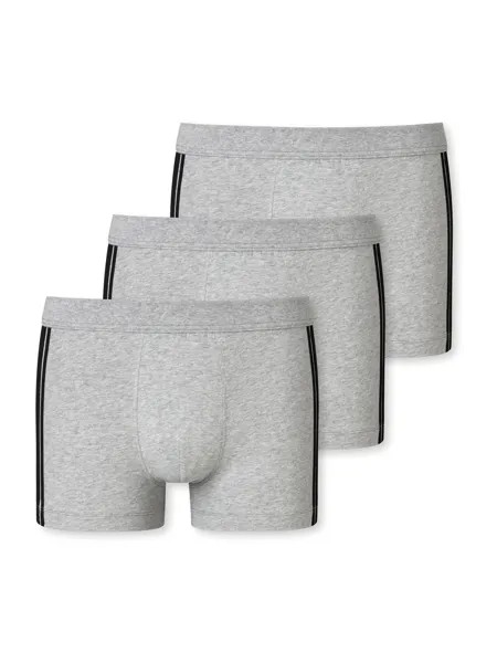 Боксеры Schiesser Boxer 3PACK Shorts, серый