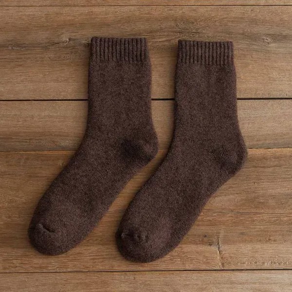 Мужские толстые термомахровые носки из флиса