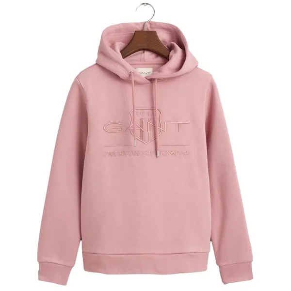 Худи Gant Reg Tonal Shield, розовый