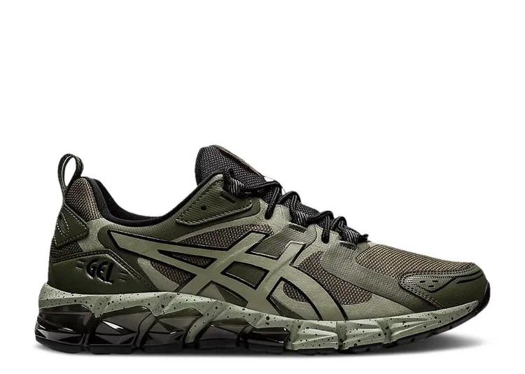 Кроссовки ASICS GEL QUANTUM 180 'OLIVE CANVAS LICHEN GREEN', оливковый