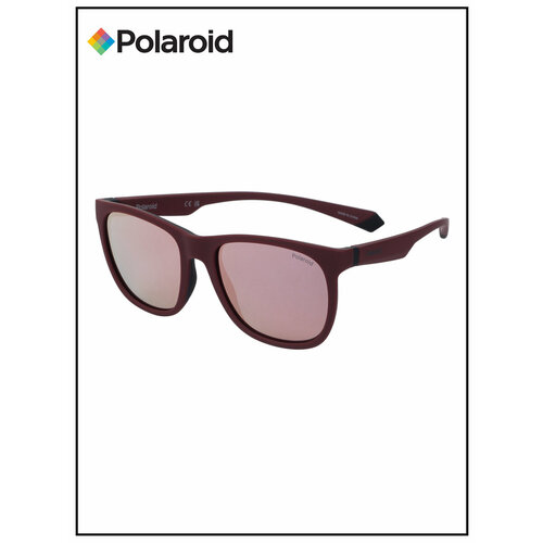 Солнцезащитные очки Polaroid, бордовый