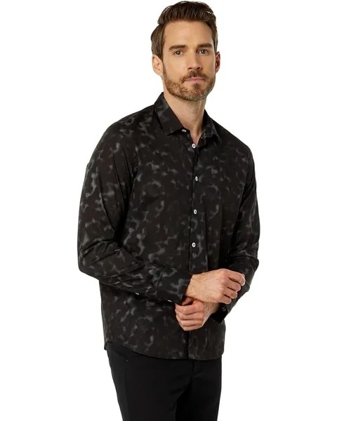 Рубашка Good Man Brand Long Sleeve On Point Stretch Woven, цвет Magnet Animal Spots