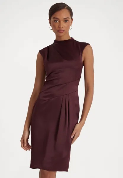 Коктейльное платье / Вечернее платье PASSELINE SLEEVELESS DRESS Lauren Ralph Lauren, бордо