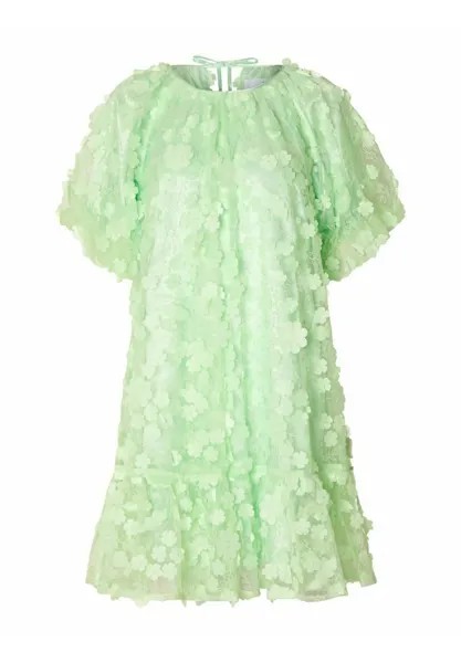 Коктейльное платье Selected, зеленый