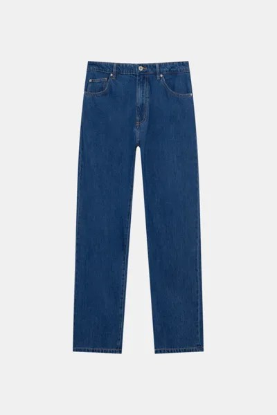 Джинсы мужские Pull&Bear PUL550683648 синие 42 EU. Доставка из-за рубежа.