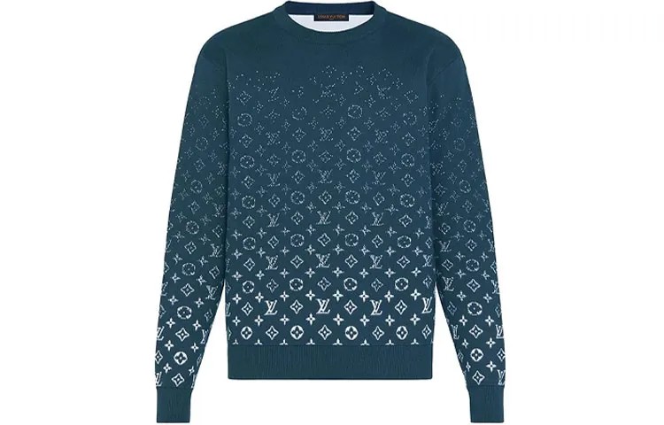 LOUIS VUITTON Мужской свитер, цвет Blue