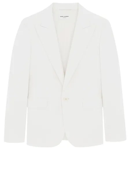 Куртка Saint Laurent Wool gabardine, белый