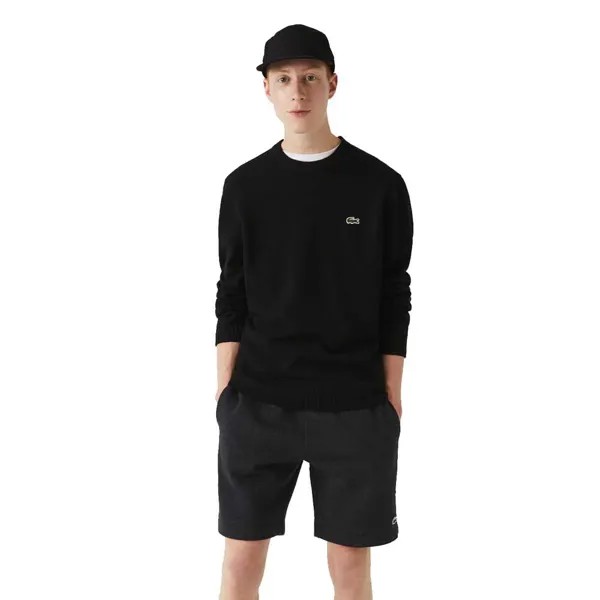 Свитер Lacoste AH1988 Crew Neck, черный