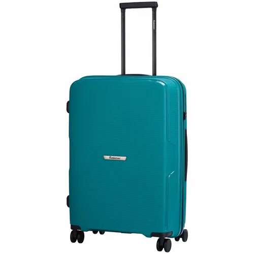 Чемодан Robinzon Santorini Basic, 70 л, размер M, бирюзовый