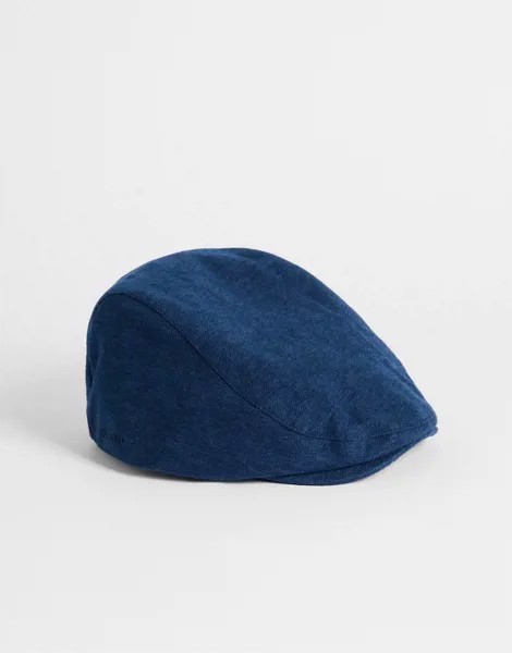 Темно-синяя плоская кепка Ted Baker Aspinn-Темно-синий