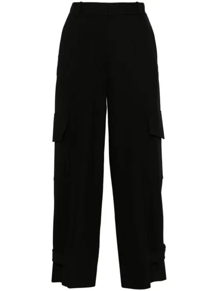 Укороченные брюки с завышенной талией Paul Smith, черный