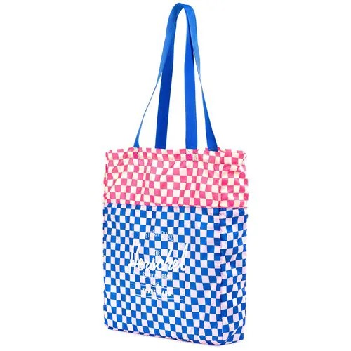 Сумка Herschel Packable Travel Tote Bag (10 L розовый синий)