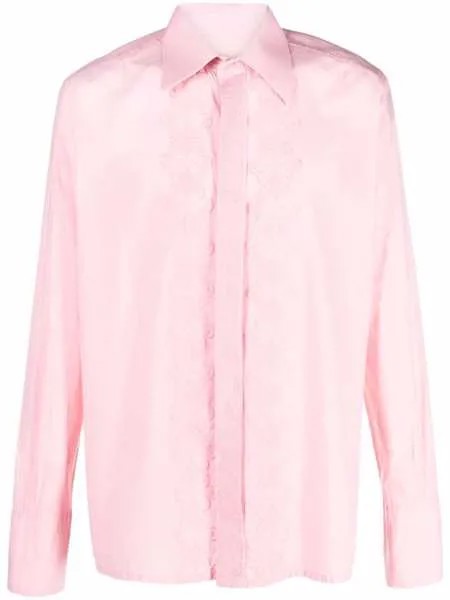 Pierre Cardin Pre-Owned рубашка 1970-х годов с вышивкой