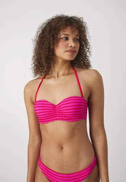 Лиф бикини BANDEAU Seafolly, цвет chilli red