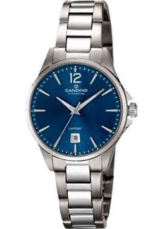 Швейцарские наручные  женские часы Candino C4608.2. Коллекция Titanium