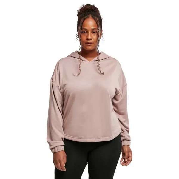 Худи Urban Classics Oversized Shaped Modal Terry, розовый