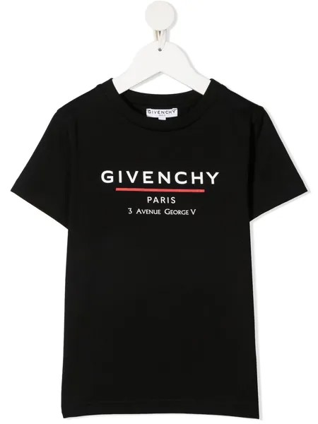 Givenchy Kids футболка с короткими рукавами и логотипом