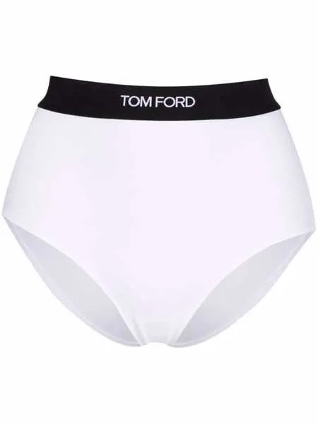 TOM FORD трусы-брифы с завышенной талией и логотипом