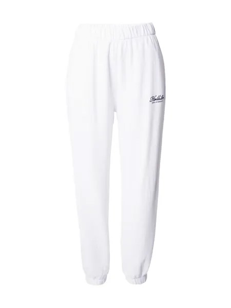 Зауженные брюки Hollister, белый