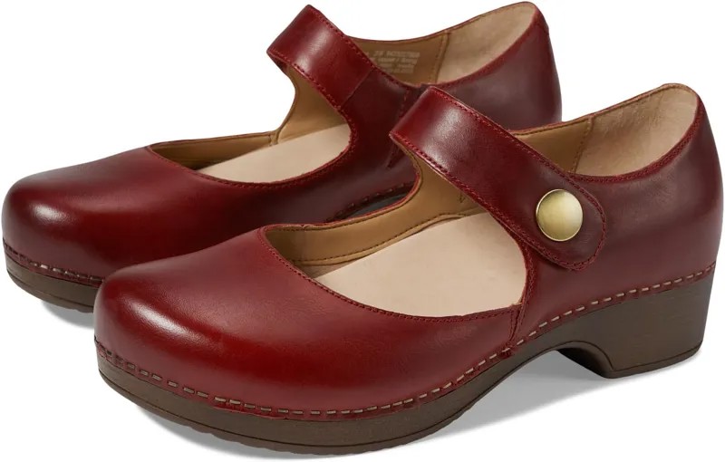 Сабо Beatrice Dansko, цвет Red Waxy Burnished