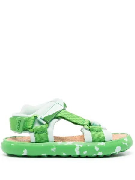 Camper дутые сандалии Pelotas Flota, зеленый