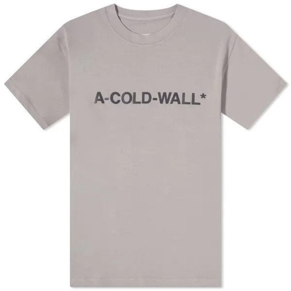 Футболка с логотипом A-COLD-WALL*
