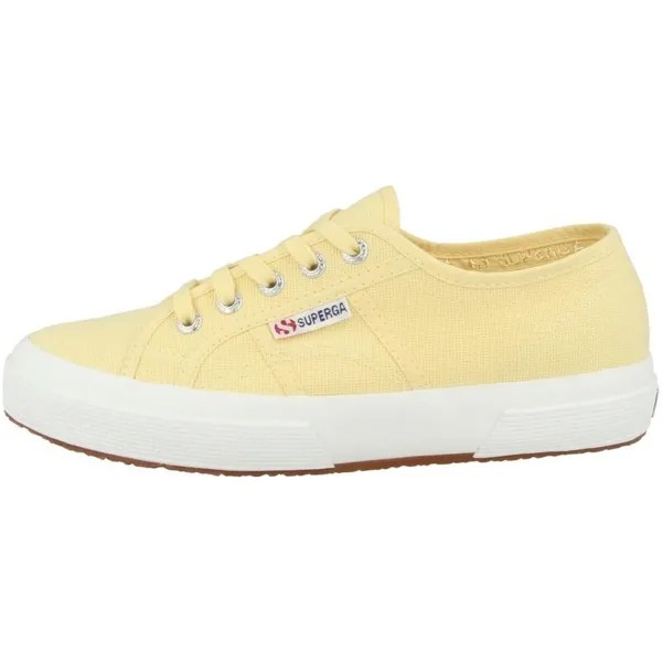 Кроссовки низкие 2750 Cotu Classic женские SUPERGA, цвет gelb