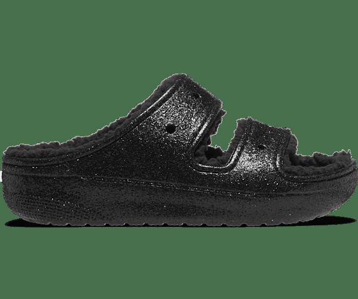 Классические сандалии Cozzzy Glitter II Crocs мужские, цвет Black