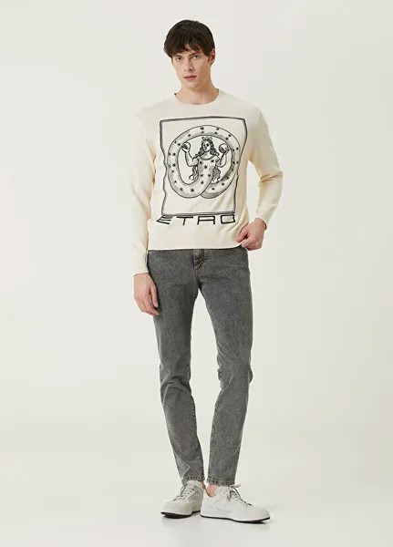 Джинсы Etro, серый