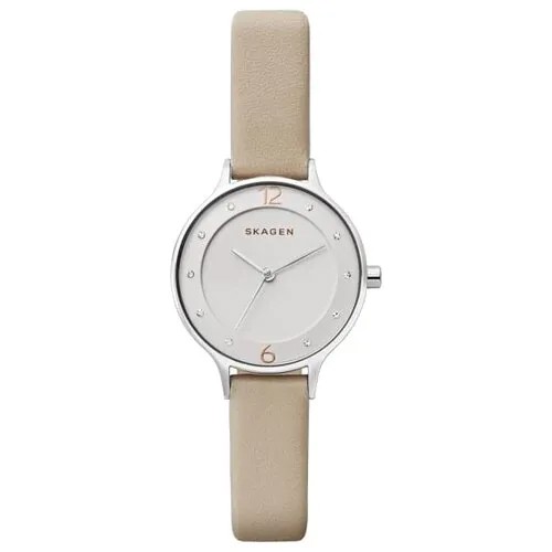 Наручные часы SKAGEN Anita SKW2648, серебряный, бежевый