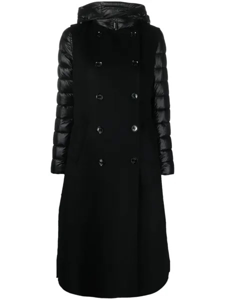 Moorer double-layer padded coat, черный