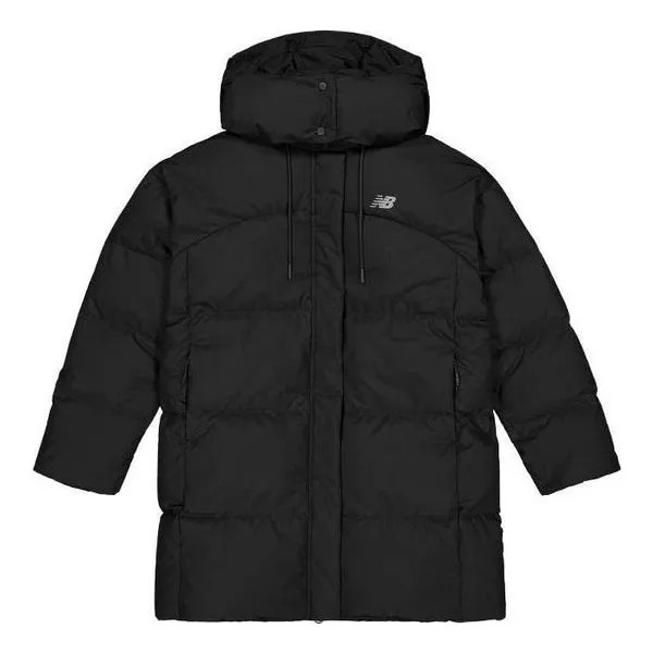 Куртка зимние теплые пуховики New Balance, черный