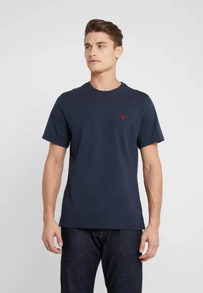 Базовая футболка Barbour, темно-синий