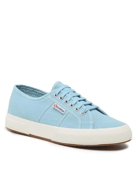 Кроссовки из ткани Superga, синий