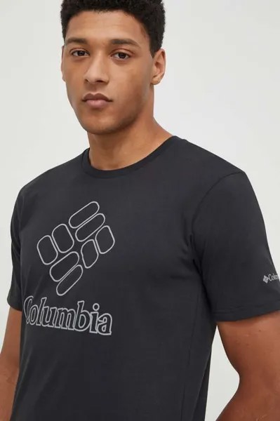 Спортивная футболка Pacific Crossing II Columbia, черный