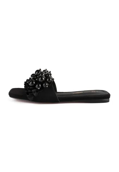 Мюли на плоской подошве WILDBERRY L37, цвет black