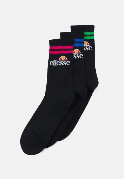 Носки PULLO UNISEX 3 PACK Ellesse, цвет black