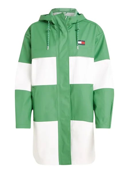 Межсезонная куртка Tommy Jeans, зеленый