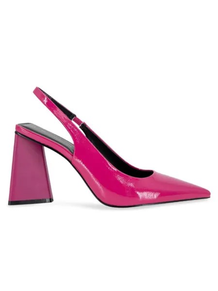 Туфли Trina с открытой пяткой и острым носком Bcbg, цвет Viva Pink