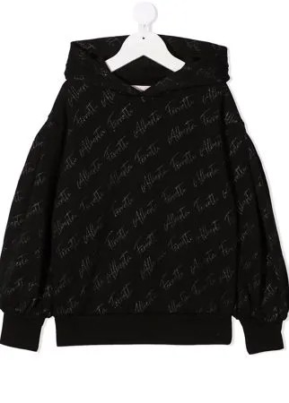 Alberta Ferretti Kids худи с монограммой