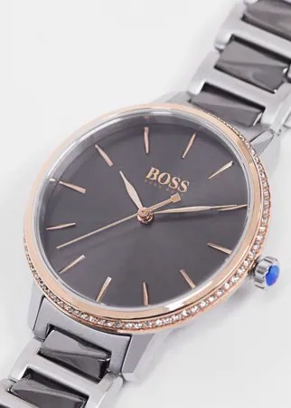 Фирменные наручные часы Boss 1502569-Серый