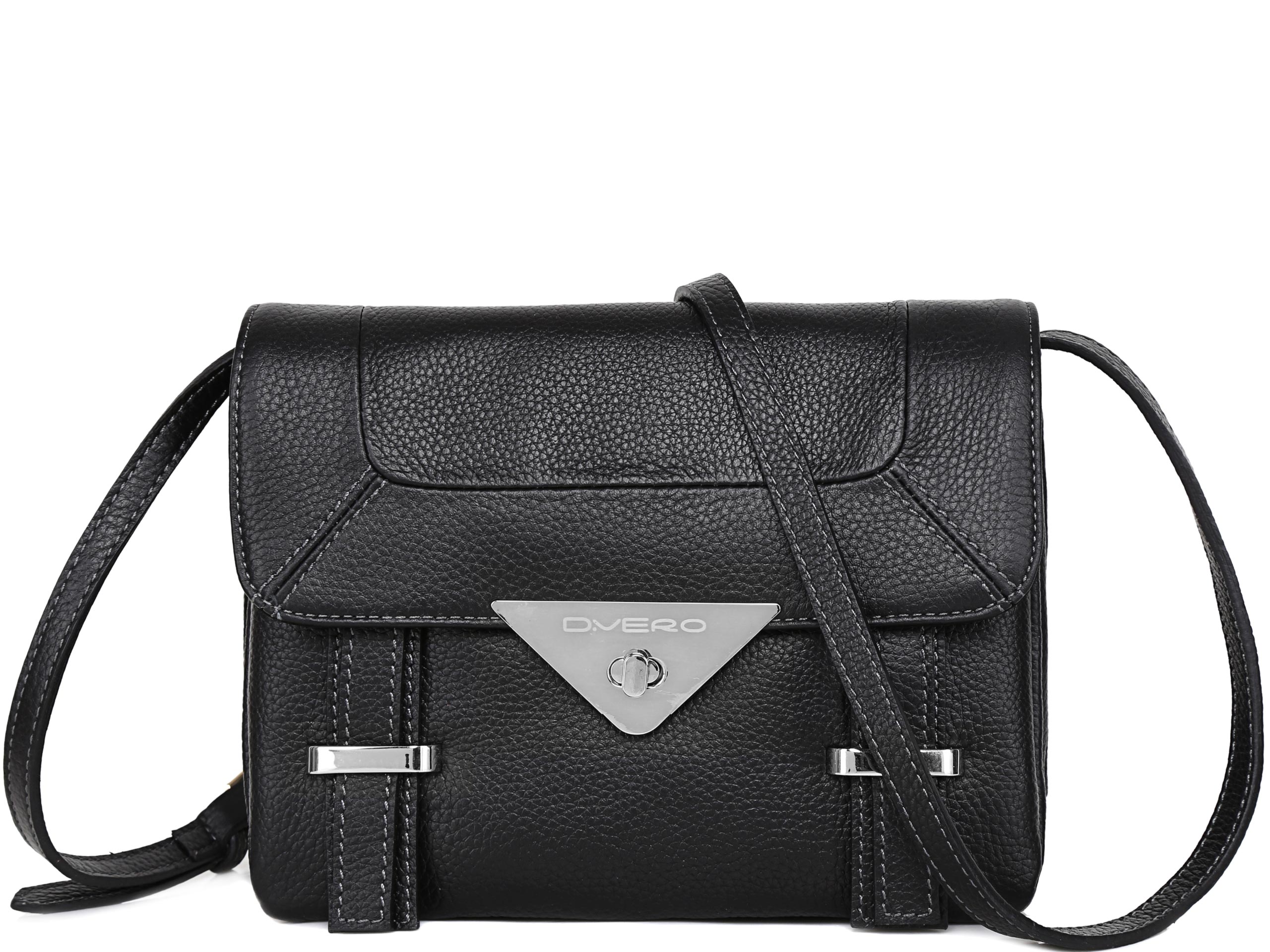 Кросс-боди женское D.Vero 2512  Seta Nero