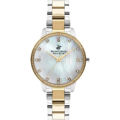 Наручные часы Beverly Hills Polo Club Наручные часы Beverly Hills Polo Club BP3297C.230, серебряный, золотой