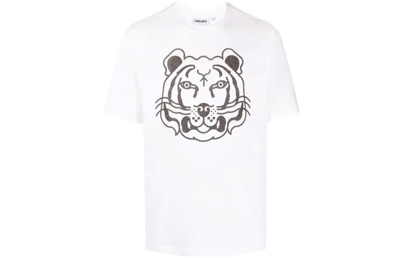 Футболка мужская белая Kenzo, белый