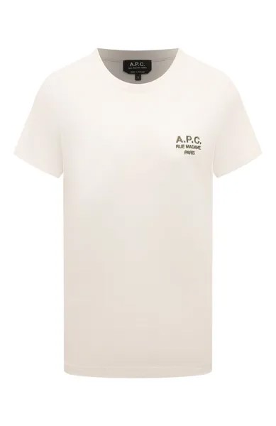 Хлопковая футболка A.P.C.