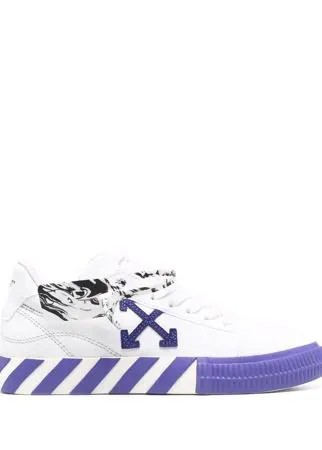 Off-White кеды на вулканизированной подошве