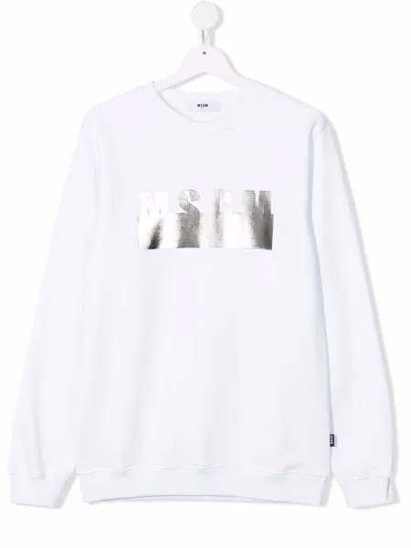 MSGM Kids толстовка с логотипом