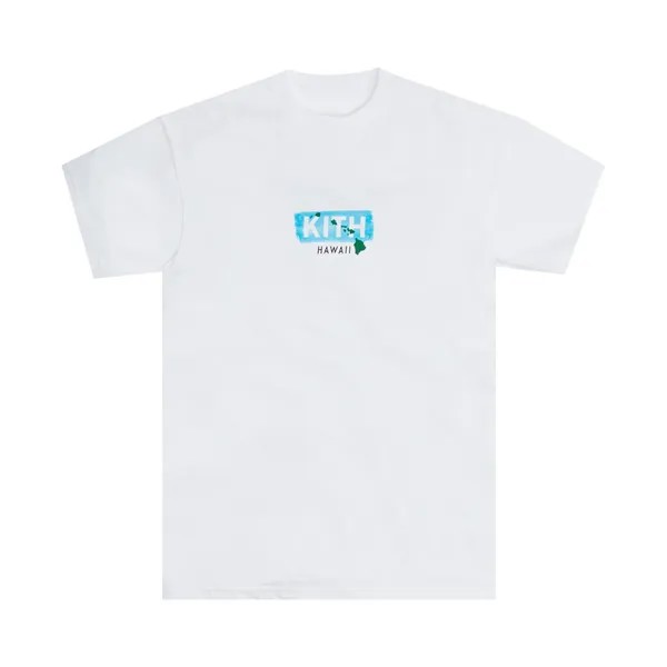 Классическая футболка с логотипом Kith Hawaii, цвет Белый